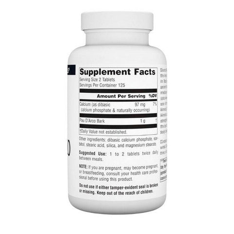 Source Naturals, Pau D'arco, 500 mg, 250 Tabs Source Naturals