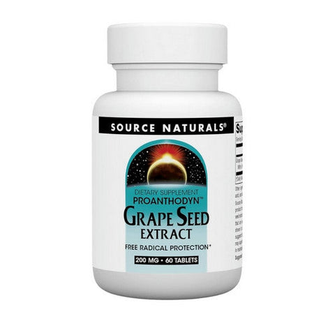 Source Naturals, Proanthodyn, 200 MG, 60 Tabs Source Naturals