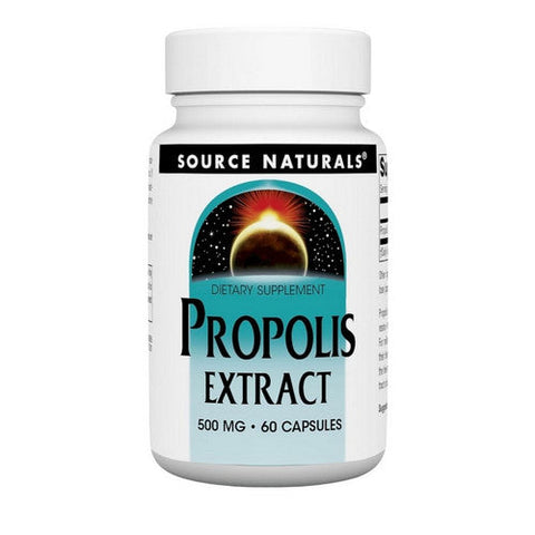 Source Naturals, Propolis, 500 MG, 60 Caps Source Naturals