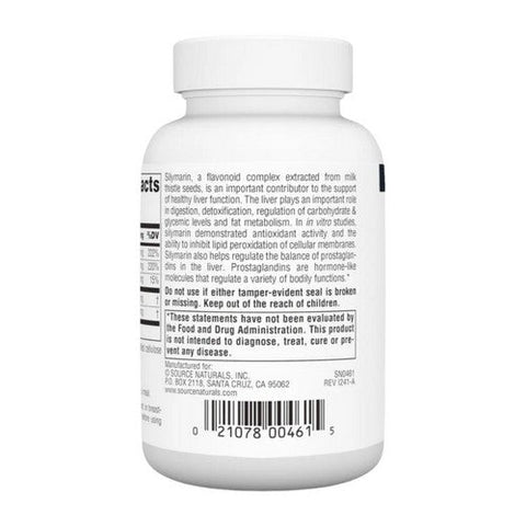 Source Naturals, Silymarin Plus, 120 Tabs