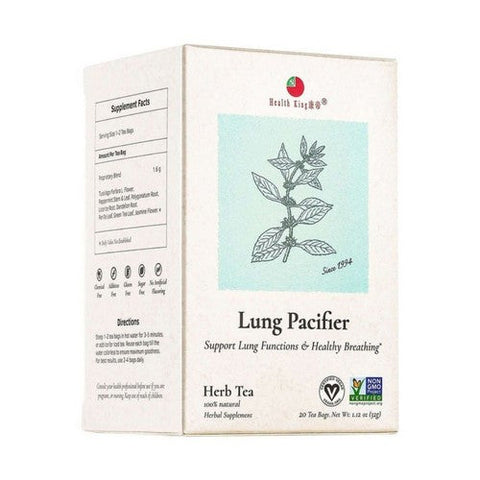 Health King, Tea Lung Pacifier, 20 Bags Health King