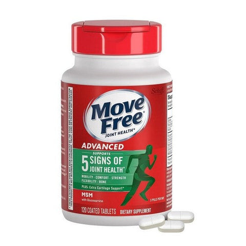 Schiff/Bio Foods, Schiff Move Free Advanced Tablets Plus Msm, 120 tabs Schiff