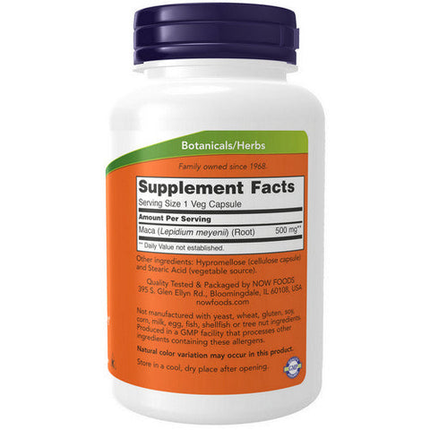 Now Foods, Maca, 500 mg, 250 Caps Now Foods