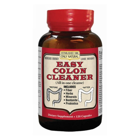 Only Natural, Easy Colon Cleaner, 120 Caps Only Natural