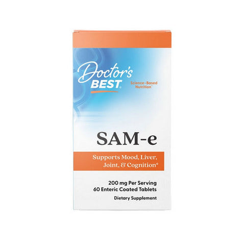 Doctors Best, SAM-e, 200 mg, 60 Tabs Doctors Best