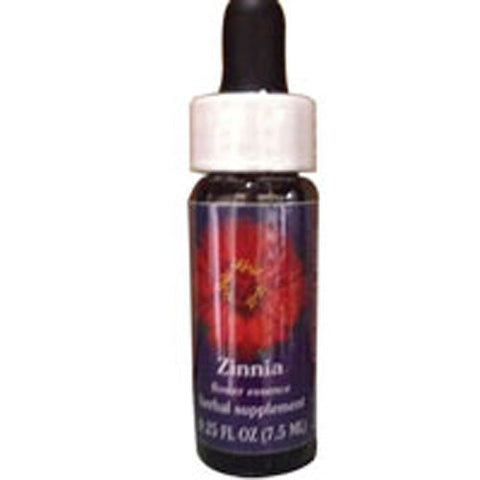 Flower Essence Services, Zinnia Dropper, 0.25 oz Flower Essence Services