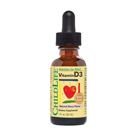 Child Life Essentials, Vitamin D3, Natural Berry Flavor 1 oz Child Life Essentials