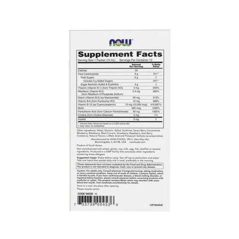 Now Foods, B-12 Energy Boost, 10,000 mcg, 12 Pack, 15 ml Now Foods