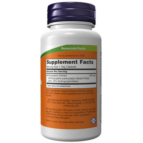 Now Foods, Andrographis Extract, 400 mg, 90  Vcaps Now Foods