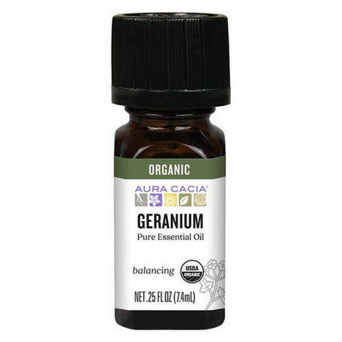 Aura Cacia, Essential Oil, Geranium 0.25 oz Aura Cacia
