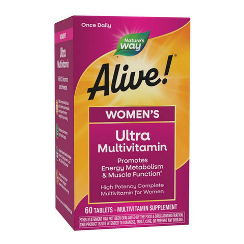 Alive! Women's Ultra Multivitamin 60 Tabs by Nature's Way