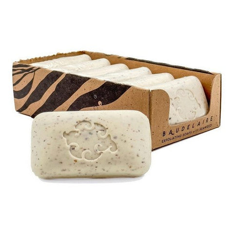 Baudelaire, Mint Exfoliating Loofa Bar Soap, 5 Oz Baudelaire
