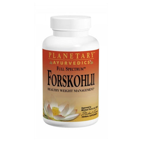 Planetary Ayurvedics, Forskohlii Full Spectrum, 130 mg, 120 caps Planetary Ayurvedics