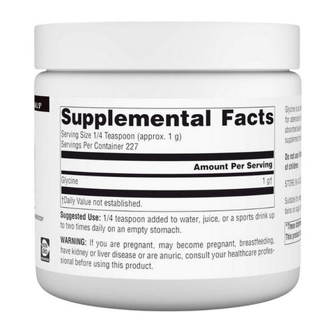 Source Naturals, Glycine Powder, 226.8 GM, 8 oz Source Naturals