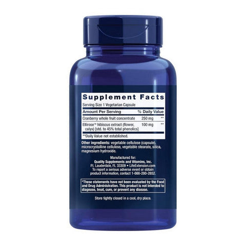 Life Extension, Optimized Cran-Max with UTIRose, 500 MG, 60 vcaps Life Extension