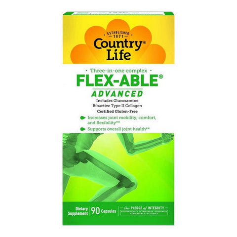 Country Life, Flex Able Advanced, 90 caps Country Life