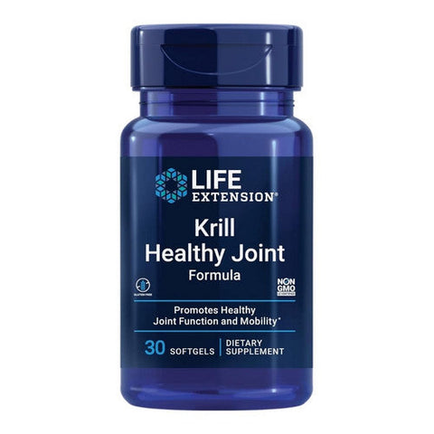 Life Extension, Krill Healthy Joint Formula, 30 sgels Life Extension