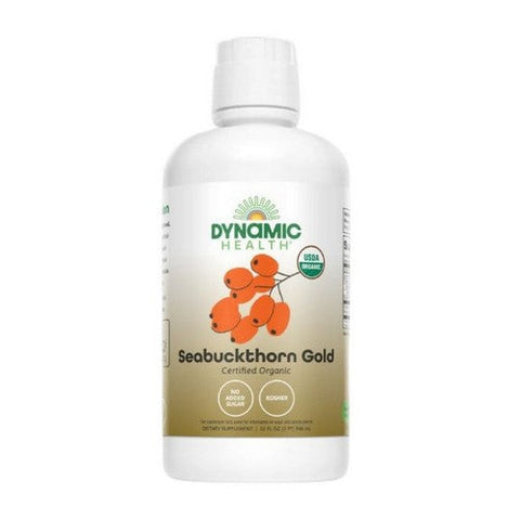 Dynamic Health Laboratories, Organic Certified Sea Buckthorn Gold, 32 oz Dynamic Health Laboratories