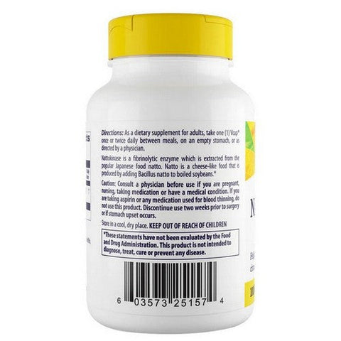 Healthy Origins, Natural Nattokinase, 100 Mg, 60 Veg Caps Healthy Origins