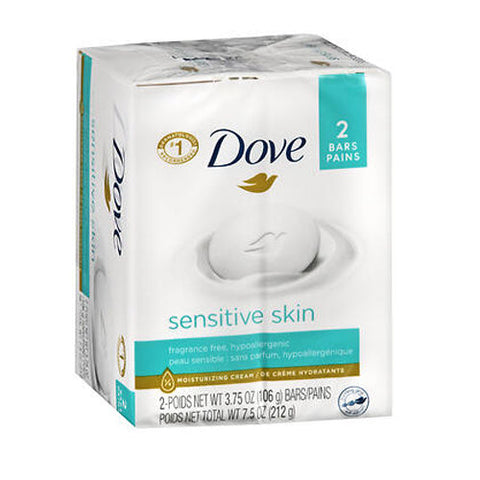 Dove, Beauty Bars Sensitive Skin, 2 X 3.45 Oz Dove