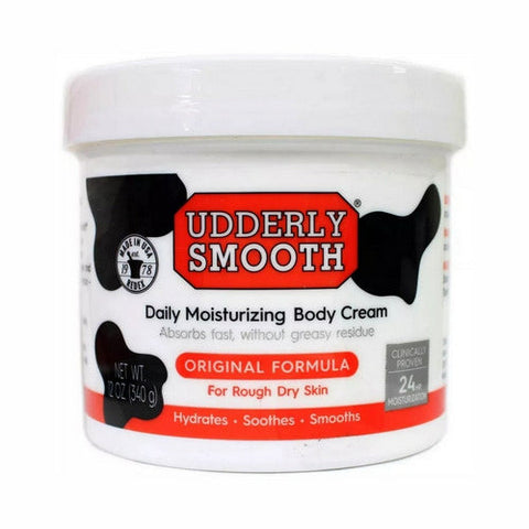 Udderly Smooth, Body Cream Skin Moisturizer Original, 12 Oz Udderly Smooth