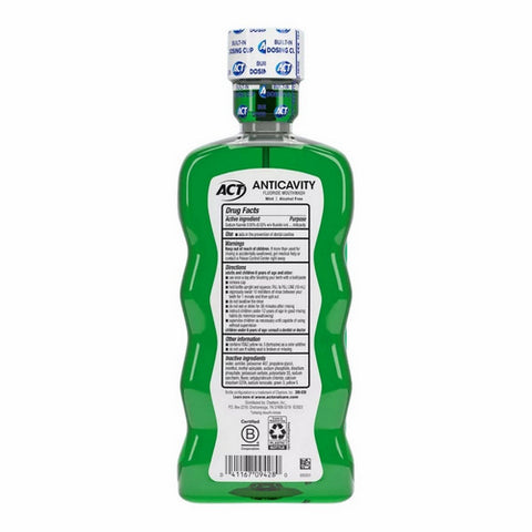 Act, Anticavity Fluoride Mouthwash Mint, 18 Oz Act