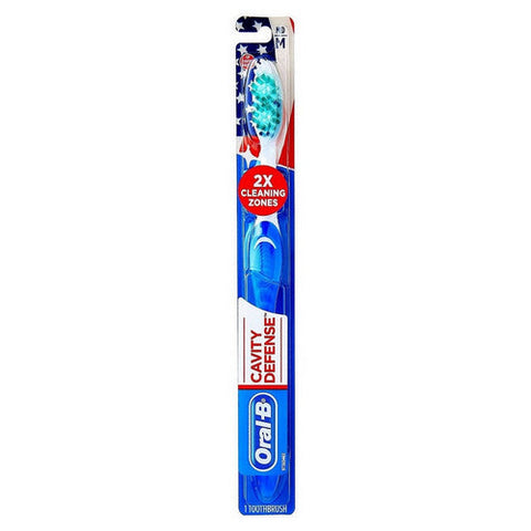 Oral-B, Cavity Defense Gentle Toothbrush Medium, 1 Each Oral-B