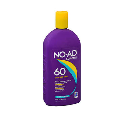 No-Ad, Sunblock Lotion Spf 60, 16 oz No-Ad