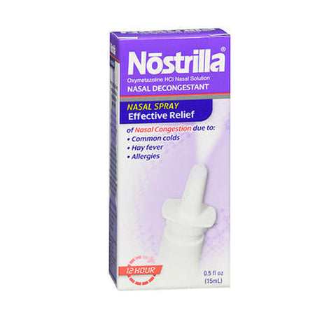 Nostrilla, Nasal Decongestant Spray, 0.5 Oz Nostrilla