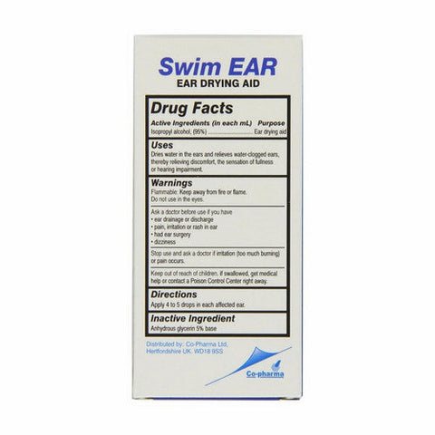 Swim-Ear, Swim-Ear Clears Trapped Ear-Water Drying Aid, 1 Oz Swim-Ear