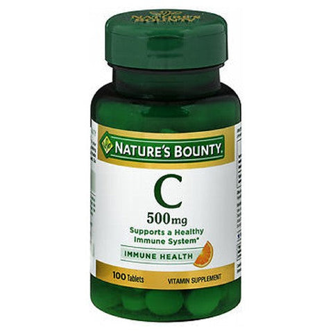 Nature's Bounty, Vitamin C, 500 mg, 100 tabs Nature's Bounty